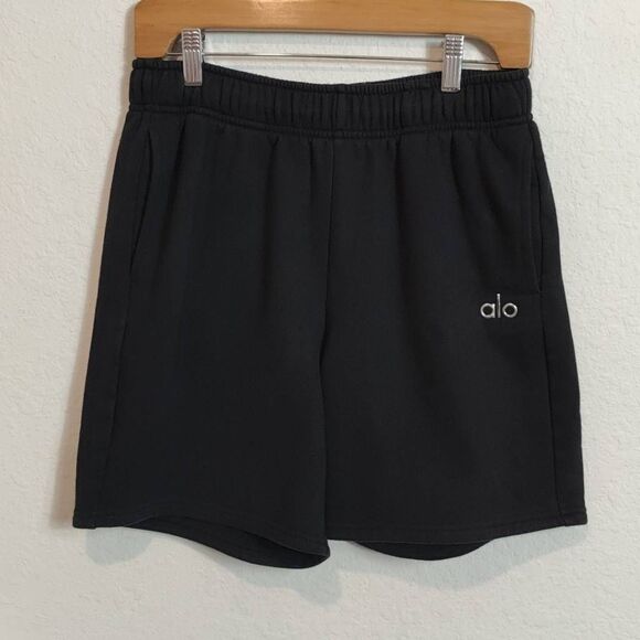 Alo Yoga Pants - Alo Yoga Accolade Sweat Short- Womens- Size S- Black